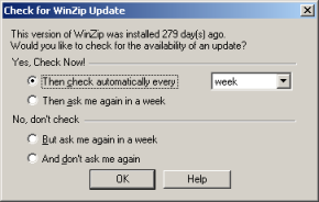 how to disable winzip