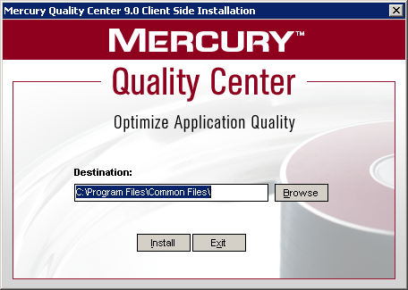 MercuryQualityCenterInstall