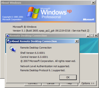 Remote Desktop Connection (Terminal Services Client 6.0) for Windows XP  Download Free