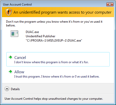 msidisableuacprompt