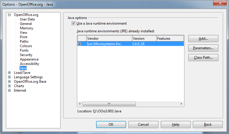 jre for openoffice download