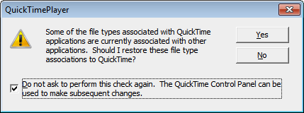QuickTime file type associate