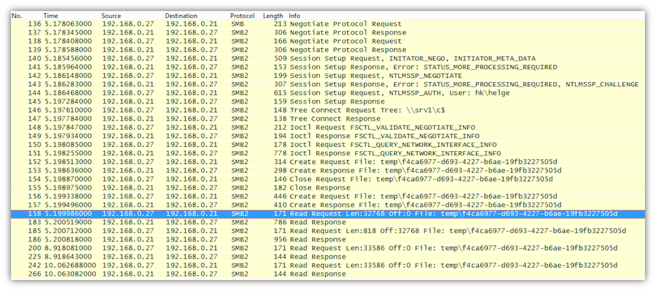 SMB Negotiations Occur only Once Per Session