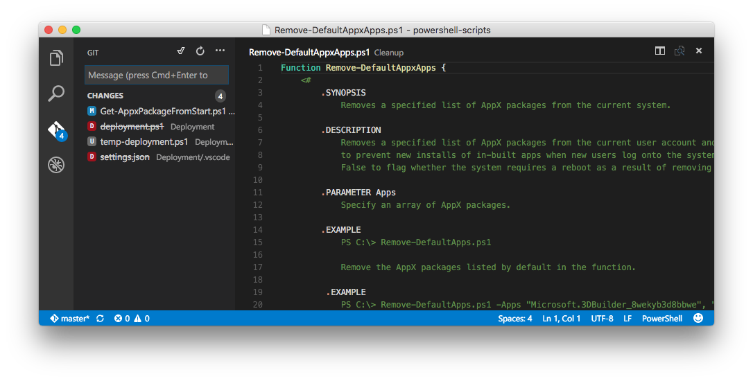 visual studio code github actions