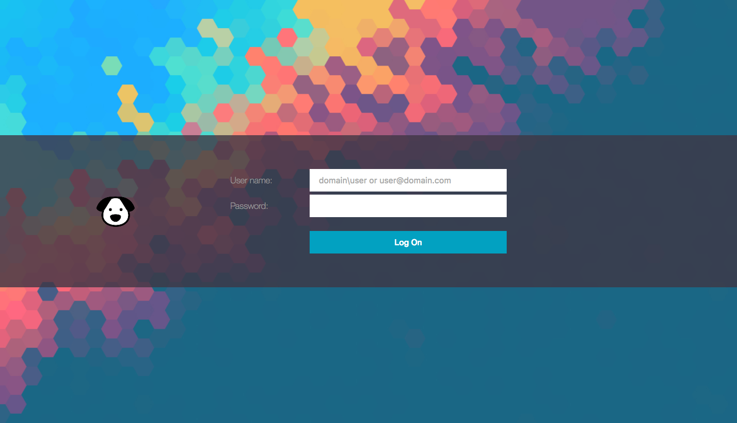 Citrix StoreFront login page