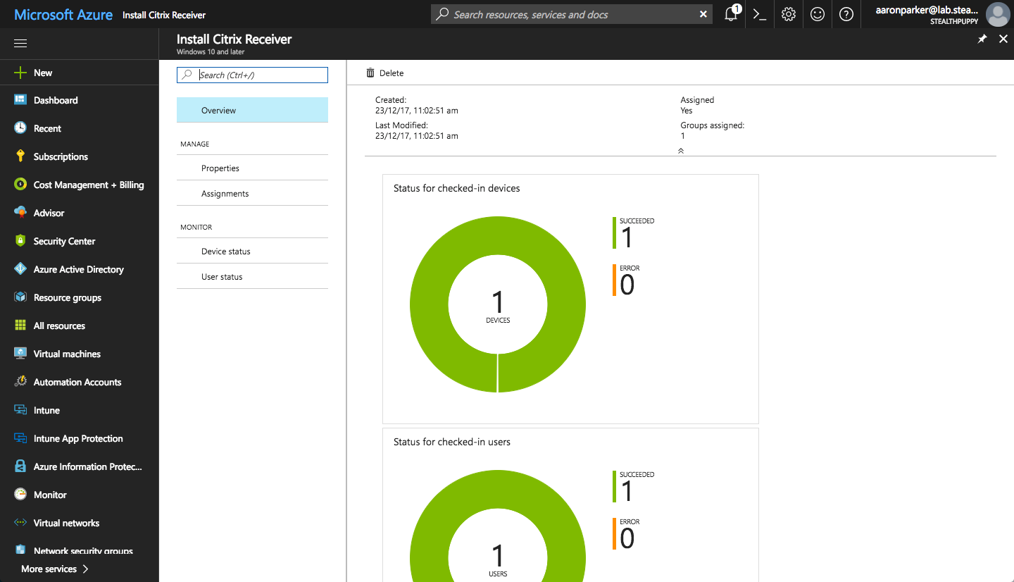 citrix receiver admin login