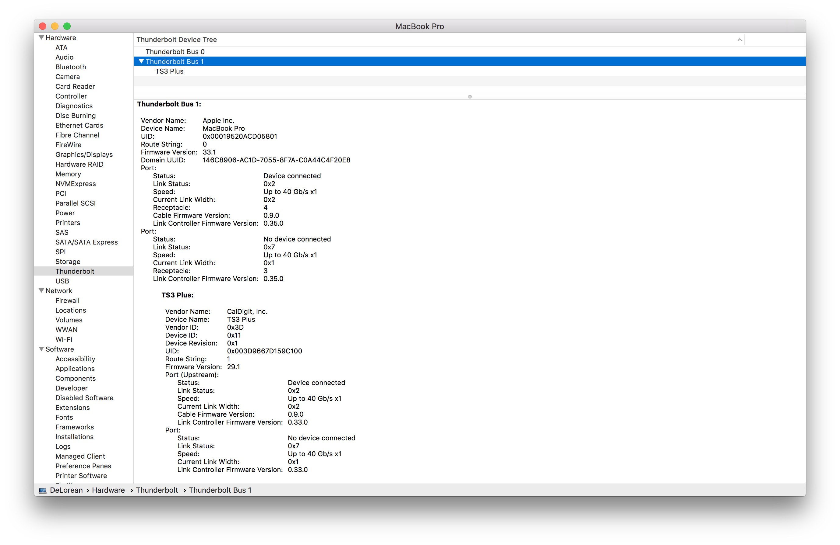 intel thunderbolt 3 firmware upgrade