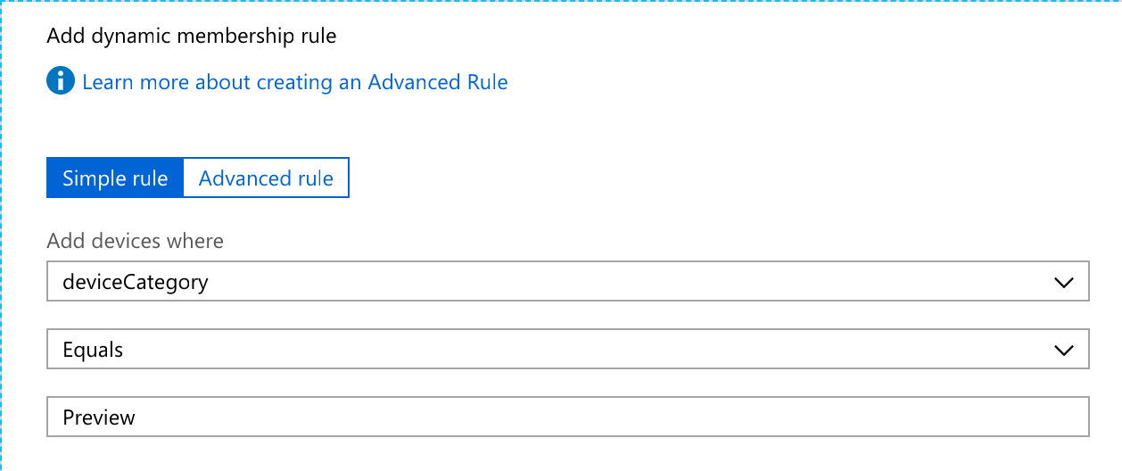 Dynamic group membership rules